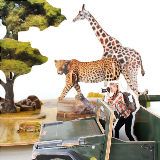 African Wildlife Puzzle 3D 69pcs