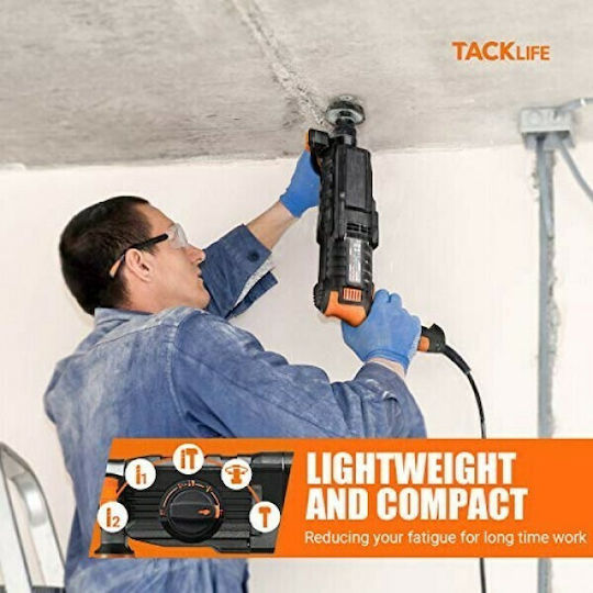 Tacklife LRH01A Impact Demolition Hammer Electric 800W with Chuck Quick 570-TAC-LRH01A