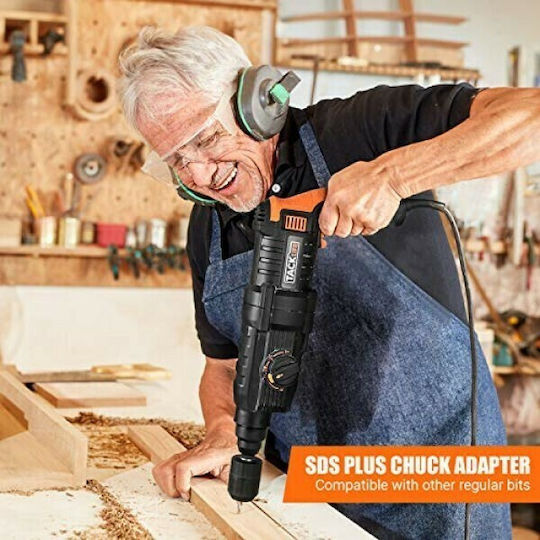 Tacklife LRH01A Impact Demolition Hammer Electric 800W with Chuck Quick 570-TAC-LRH01A