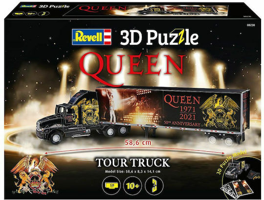 Puzzle 3D Queen Tour Truck 50th Anniversary 128 Piese