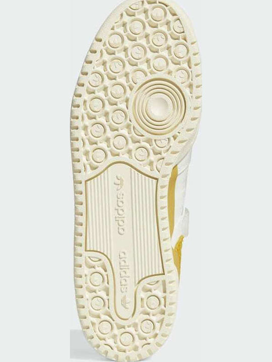 Forum 84 Ανδρικά Sneakers Cream White / Victory Gold / Red
