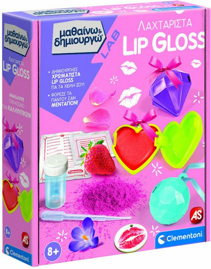 Clementoni Λαχταριστά Lip Gloss STEM Εργαστήριο Μαθαίνω & Δημιουργώ για 8+ Ετών