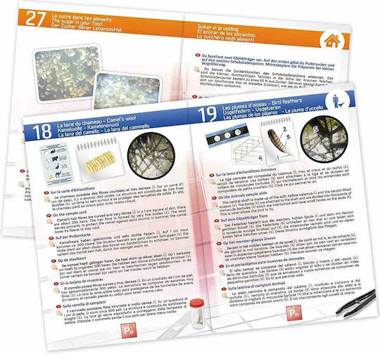 Buki Μικροσκόπιο 30 Πειράματα STEM Microscope for 8+ years old Years Old
