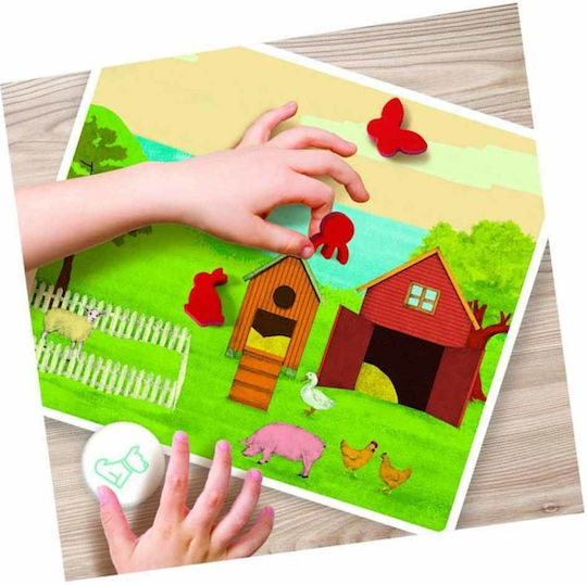 Clementoni Αυτό Εδώ Αυτό Εκεί Montessori STEM Educational Game Knowledge for 3-6 Years Old