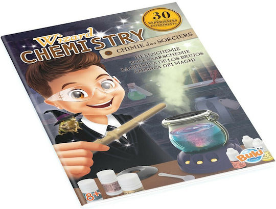 Buki Chemistry Wizard 30 Πειράματα STEM Образователна Игра Експерименти за 8+ години Години