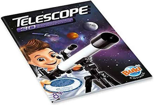 Buki Telescope with 30 Activities Telescop pentru 8-14 Ani