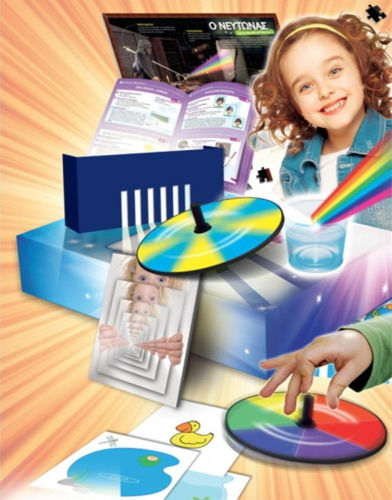 Lisciani Giochi Πειράματα Οπτικής Εκπαιδευτικό Παιχνίδι Πειράματα Μικροί Επιστήμονες για 8-12 Ετών