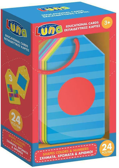 Luna Κάρτες Σημαίες και Χώρες του Κόσμου Educational Game Knowledge for 3+ years Years Old