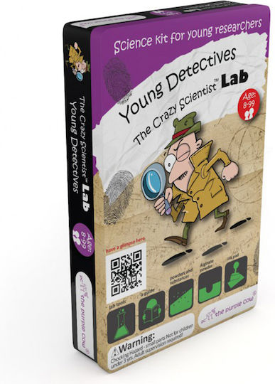 Purple Cow Εργαστήριο Μικροί Ντετέκτιβ STEM Educational Game Experiments for 6+ years old Years Old