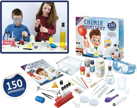 Buki Chemistry Lab 150 Experiments STEM Lernspiel Experimente für 8+ Jahre Jahre