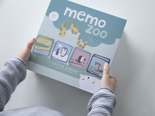 Little Dutch Memo Zoo Εκπαιδευτικό Παιχνίδι Γνώσεων για 3+ Ετών