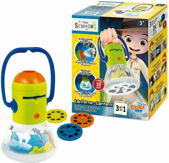 Buki Mini Sciences Lantern 3 in 1 STEM Προτζέκτορας Ιστοριών για 3+ Ετών