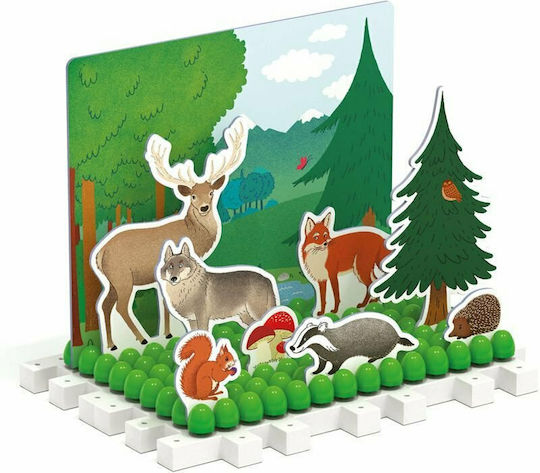 Quercetti Play Habitat Sliding Puzzle Montessori Εκπαιδευτικό Παιχνίδι Γνώσεων για 3-6 Ετών