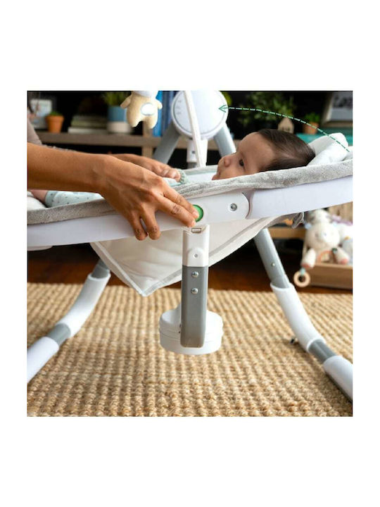 Ingenuity Electric Baby Relax Anyway Sway with Music and Vibration Gray for Child up to 9kg
