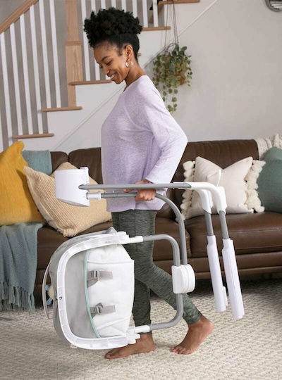 Ingenuity Elektrisch Baby Relax Anyway Sway mit Musik und Vibration Gray für Kind bis 9kg