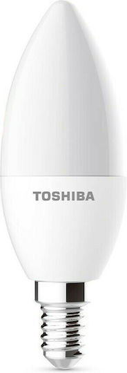 Toshiba N STD LED Bulb 7W for Socket E14 and Shape C37 Natural White 806lm