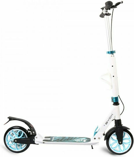 Byox Kids Scooter Foldable Fiore 2-Wheel for 8+ Years Blue