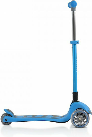 Byox Kids Scooter Foldable Kiki 3-Wheel with Seat for 3+ Years Blue