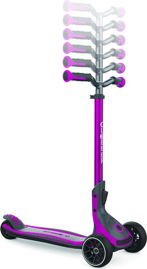 Globber Kids Scooter Foldable Ultimum 3-Wheel for 5+ Years Pink
