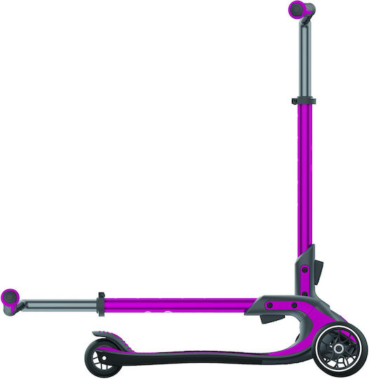 Globber Kids Scooter Foldable Ultimum 3-Wheel for 5+ Years Pink