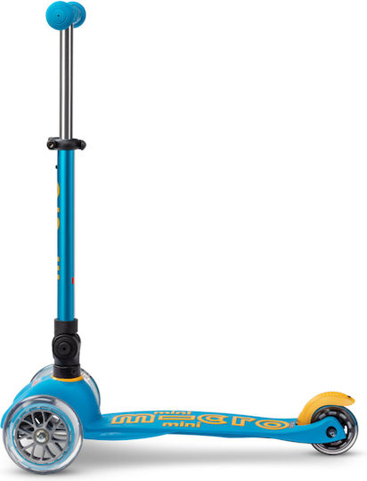 Micro Kids Scooter Foldable Mini Deluxe Foldable 3-Wheel for 2-5 Years Blue