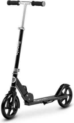 Lionelo Kinderroller Klappbar Luca 2-Rad Schwarz