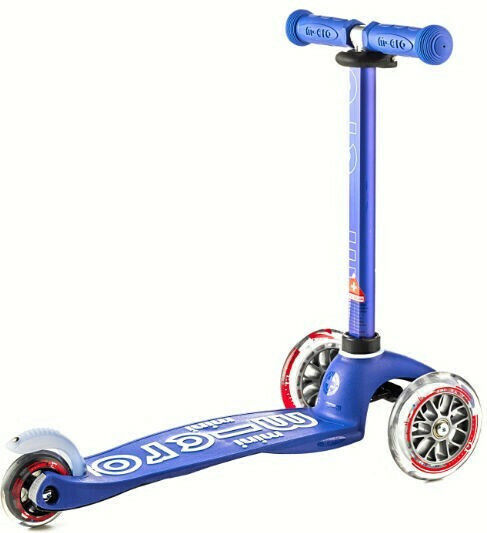 Micro Детски Ролери Mini Deluxe 3 Колела за 2-5 Години Сини