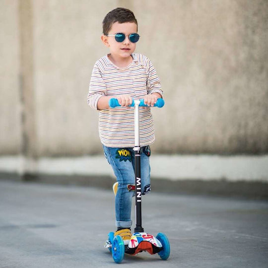 Lorelli Kids Scooter Mini 2021 3-Wheel for 3+ Years Pink