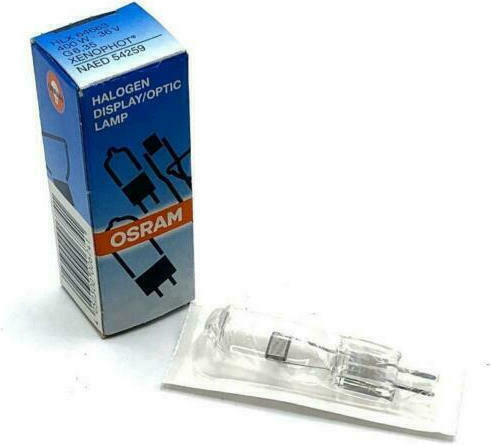 Osram Halogenlampe für Fassung GY6.35 mit Leistung 400W 36V