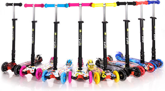 Lorelli Kids Scooter Foldable Rapid 3-Wheel for 5+ years Years Yellow