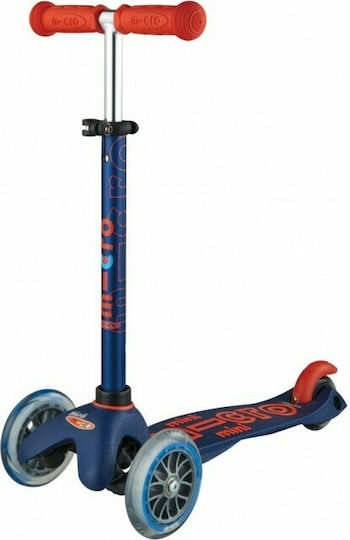 Micro Kids Scooter Mini Deluxe LED 3-Wheel for 2-5 Years Blue