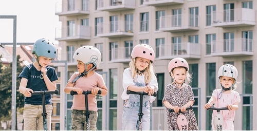 Scoot & Ride Scuter Copii Pliabil Highwaykick 3 3 Roți Pentru 3-6 Ani Alb