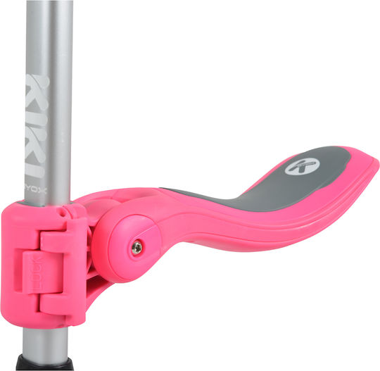 Byox Kids Scooter Foldable Kiki 3-Wheel with Seat for 3+ Years Pink