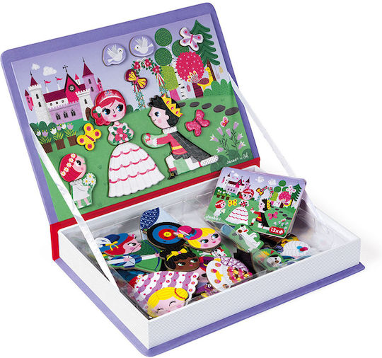 Janod Magnetic Construction Toy Princesses for Children 3+ years+ Years