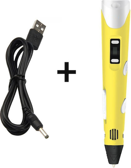 3D Pen 2 Draw Your Dream Yellow για Παιδιά 8+ Ετών