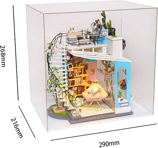 Robotime Παιχνίδι Κατασκευών Ξύλινo Dora's Loft για Παιδιά 16+ Ετών