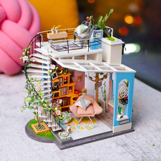 Robotime Παιχνίδι Κατασκευών Ξύλινo Dora's Loft για Παιδιά 16+ Ετών