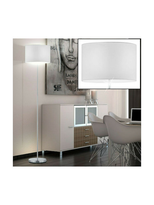 Trio Lighting Hotel Φωτιστικό Δαπέδου Υ160xΜ35εκ. με Ντουί για Λαμπτήρα E27 Λευκό