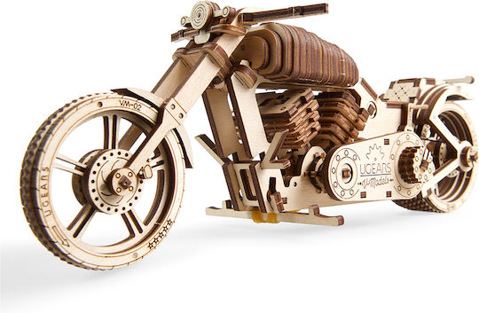 Ugears Παιχνίδι Κατασκευών Ξύλινo Bike VM-02 για Παιδιά 8+ Ετών