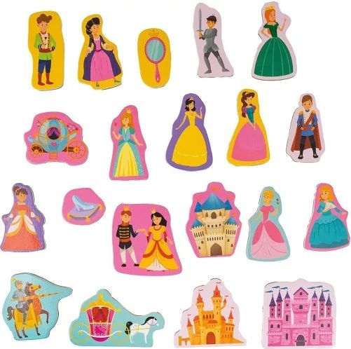 AS Magnetic Construction Toy Wooden Princesses For Children 2+ Years