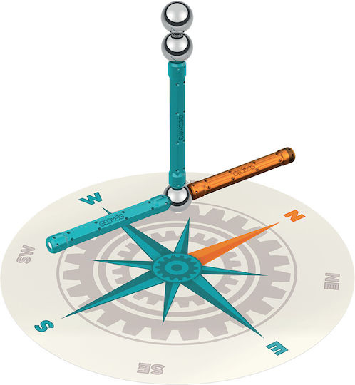 Geomag Magnetic Construction Toy Mechanics Magnetic Compass for Children 7+ Years
