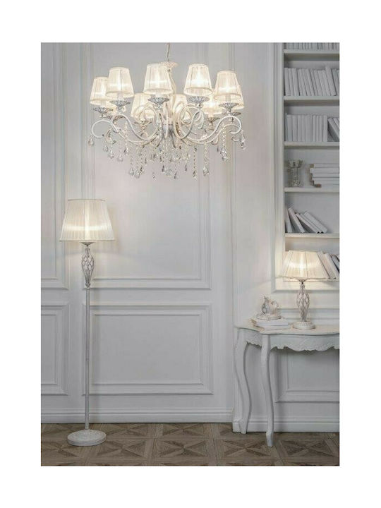 Maytoni Grace Floor Lamp H165cm. White
