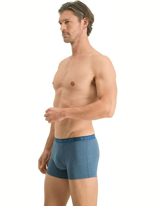 Herren Boxershorts Blau 2Packung