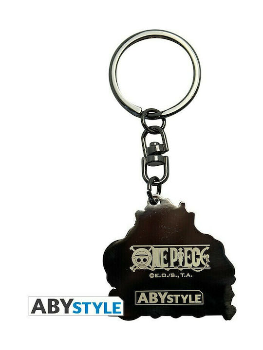 Abysse One Piece Luffy New World Metallic Wallet Keychain