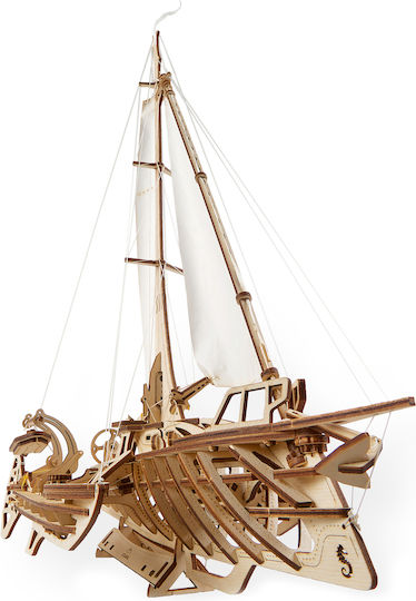 Ugears Holz-Bauspielzeug Trimaran Merihobus