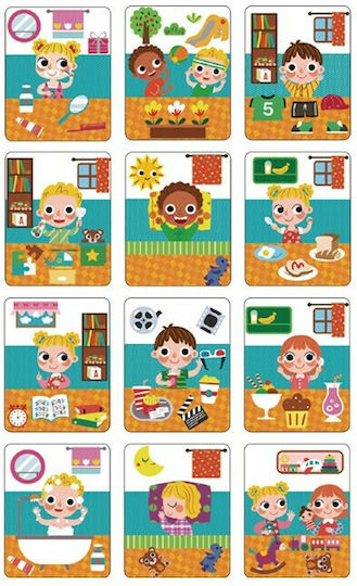 Tooky Toys Μαγνητικό Παιχνίδι Κατασκευών Magnetic Box A Wonderful Day για Παιδιά 3+ Ετών