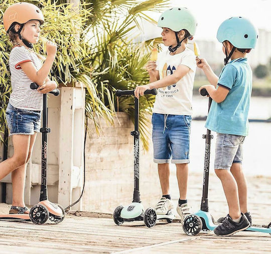 Scoot & Ride Kids Scooter Foldable Highwaykick 3 3-Wheel for 3-6 Years Yellow