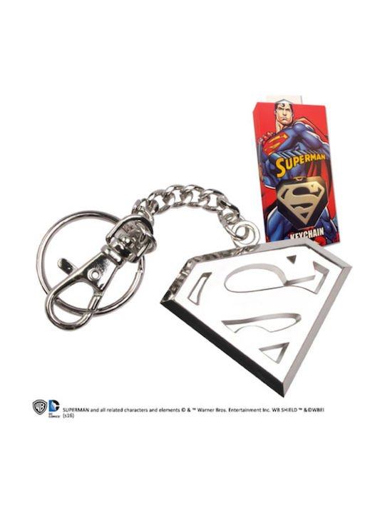 The Noble Collection Μπρελόκ Πορτοφόλι Superman Μεταλλικό Ασημί The Noble Collection Μπρελόκ Πορτοφόλι Superman Μεταλλικό Ασημί