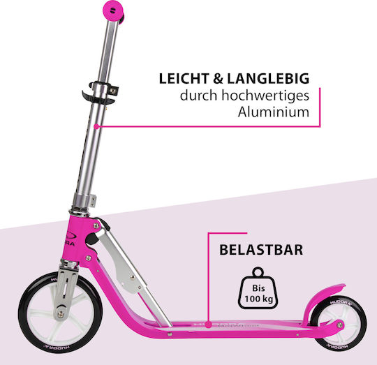 Hudora Kids Scooter Little BigWheel 2-Wheel Fuchsia