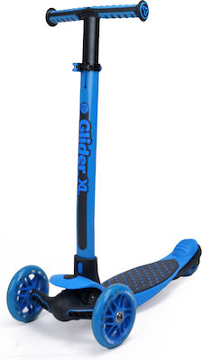 Y Volution Kids Scooter Foldable Y Glider XL 018 3-Wheel Blue